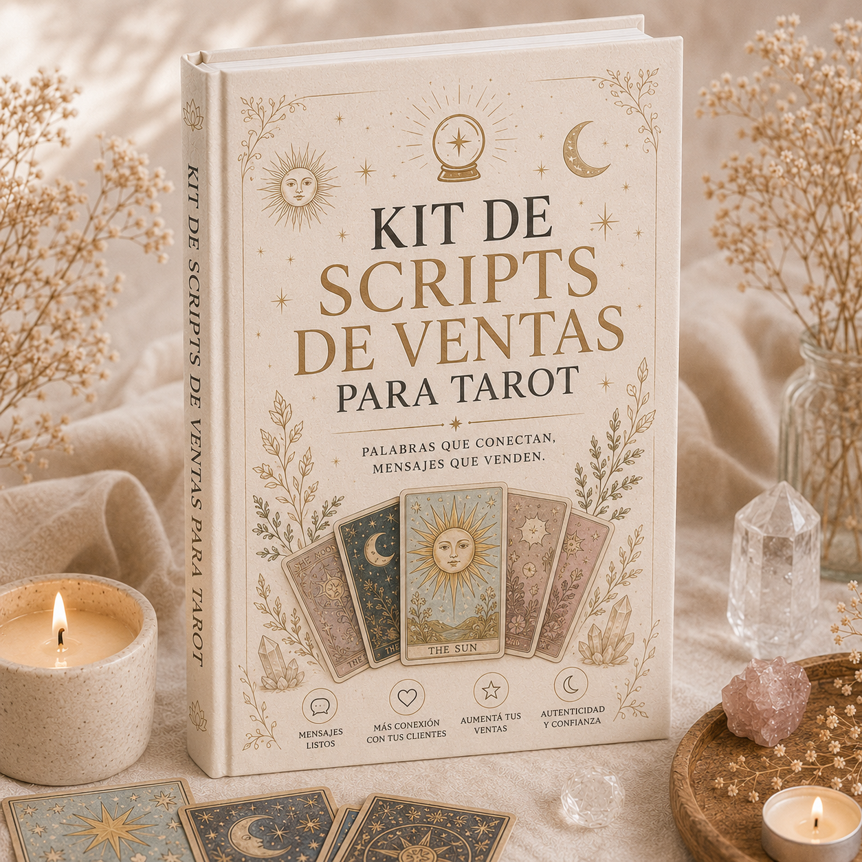 Kit de Scripts de Ventas para Tarot